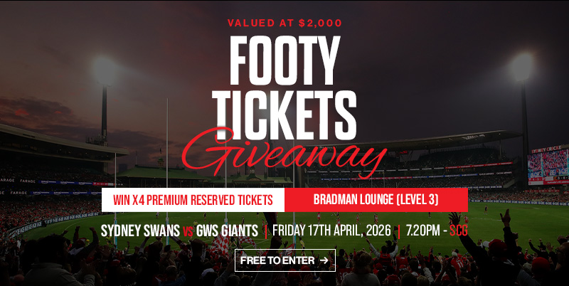 Footy Ticket Giveaway