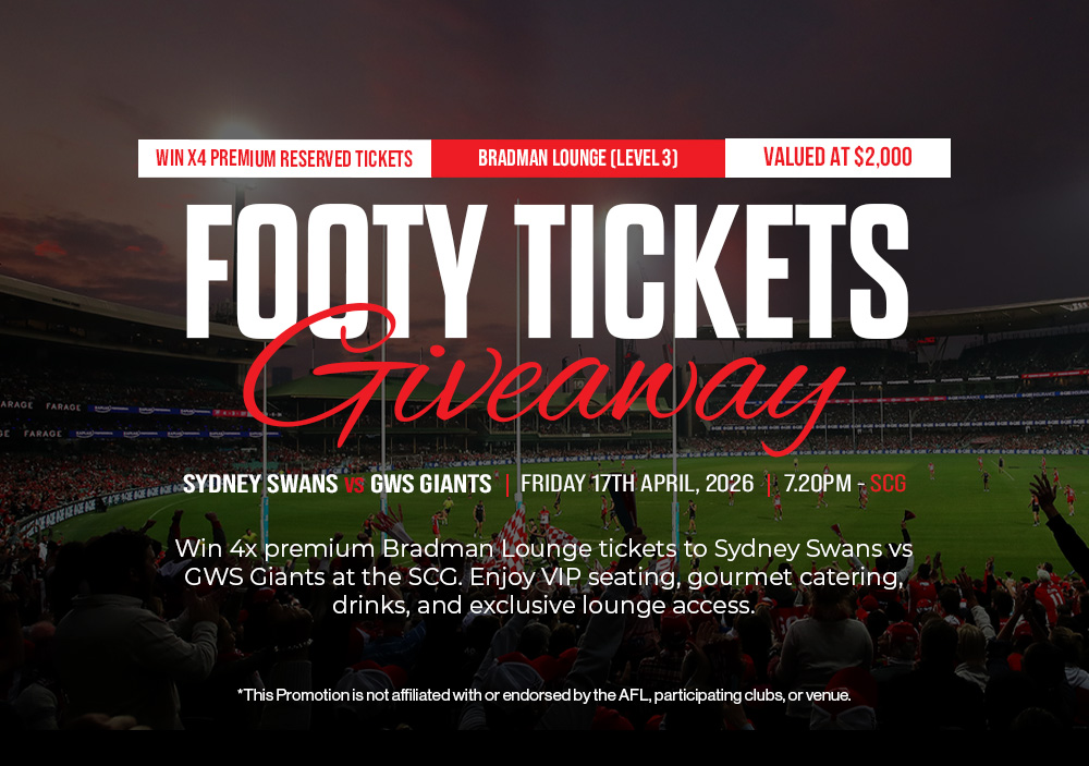Footy Ticket Giveaway