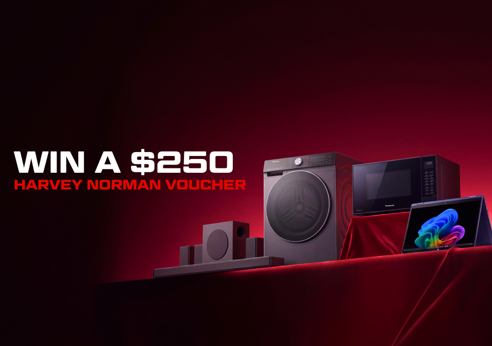 WIN a $250 Harvey Norman Voucher