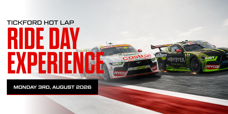 Tickford Racing | Hot Lap Ride-Day Experience