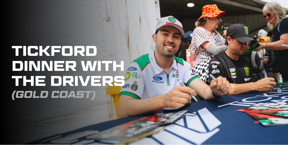 Tickford Dinner With The Drivers (Gold Coast)