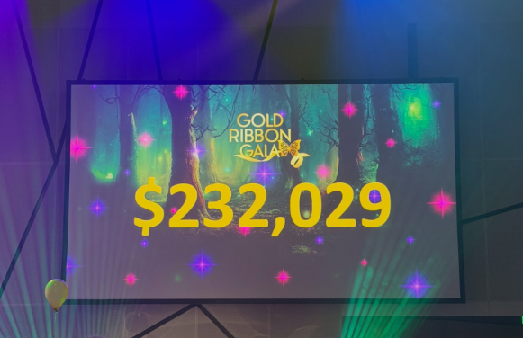 $232,029 Raised at Gold Ribbon Gala for the Childhood Cancer Association