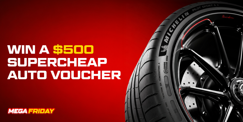 Win a $500 Supercheap Auto Upgrade with Mega Rewards