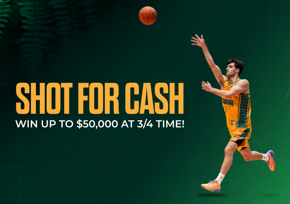 Mega Shot For Cash | Exclusive to Tasmanian Residents