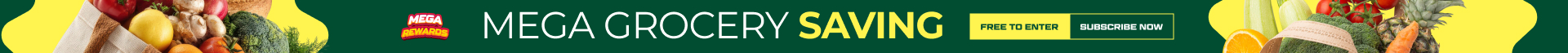 Mega Grocery Saving | Win 1 of 2 $250 Grocery Voucher