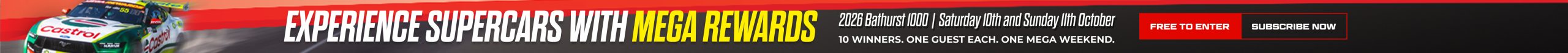 Experience Supercars With Mega Rewards | 2026 Bathurst 1000