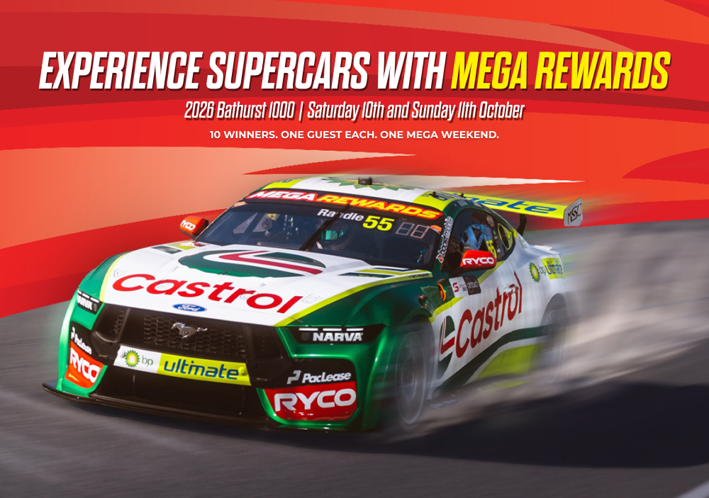 Experience Supercars With Mega Rewards | 2026 Bathurst 1000